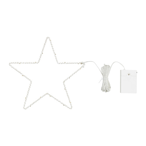 STRÅLA - LED pendant lamp, battery-operated/star-shaped | IKEA Taiwan Online - PE723861_S4