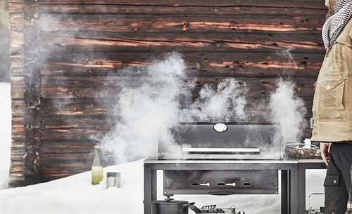 GRILLSKÄR - 木炭烤肉爐附收納櫃, 黑色/不鏽鋼 戶外用 | IKEA 線上購物 - PE815354_S4