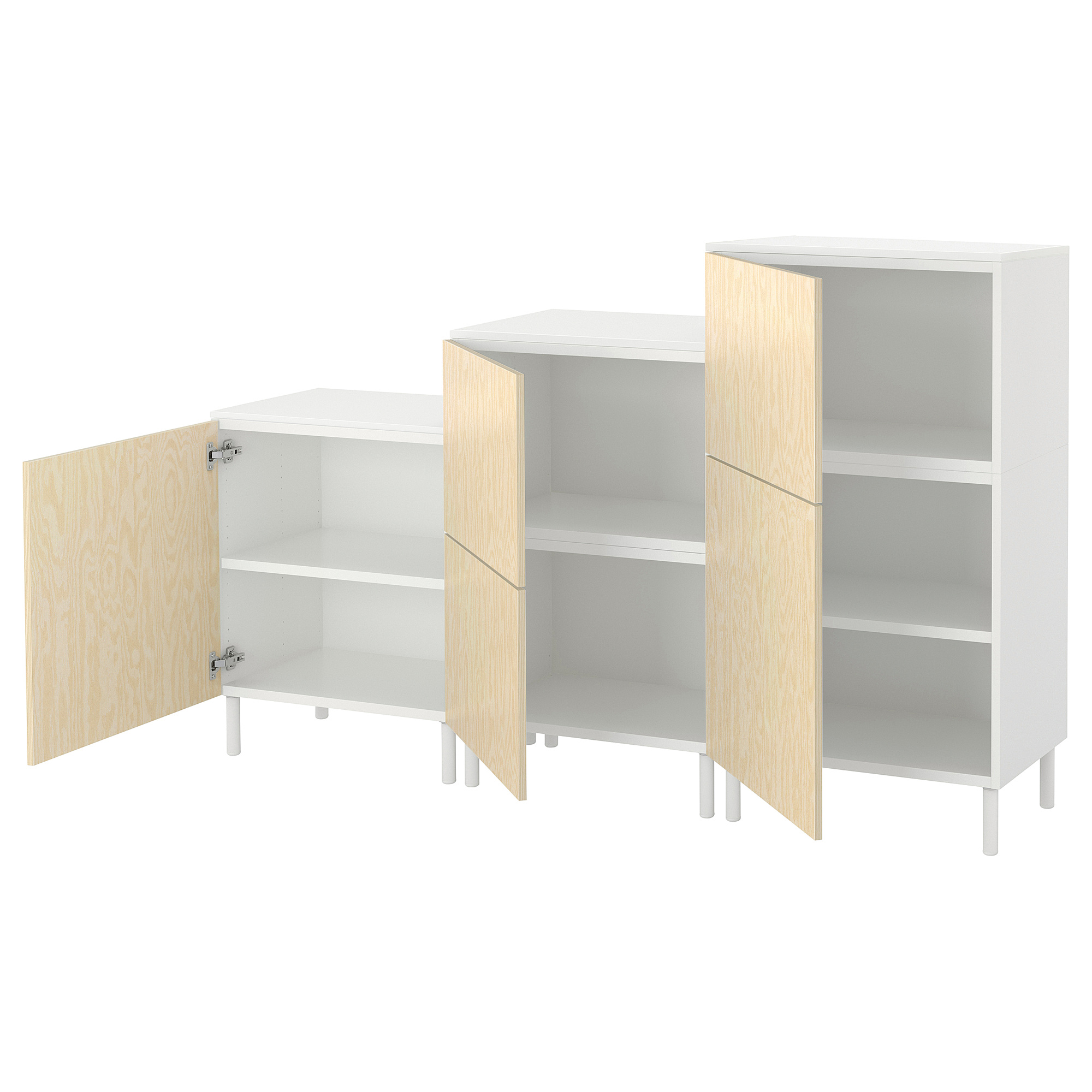 PLATSA cabinet with 5 doors