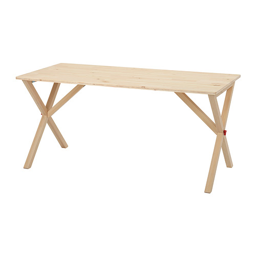 IKEA PS 2026 - table, folding/pine clear lacquered, 156x75 cm | IKEA Taiwan Online - E1000488_S4