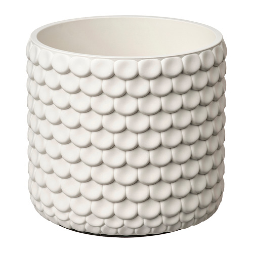 GLACIÄRBJÖRN - 花盆，白色，12 公分 | IKEA 線上購物 - E1000525_S4