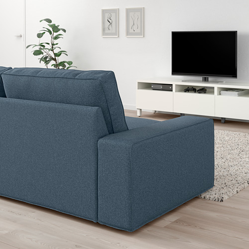 KIVIK 3-seat sofa with chaise longue