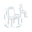 DANDERYD/BERGMUND table and 4 chairs