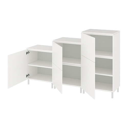PLATSA - 收納櫃, 白色/Fonnes 白色, 180x42x113 公分 | IKEA 線上購物 - PE896690_S4