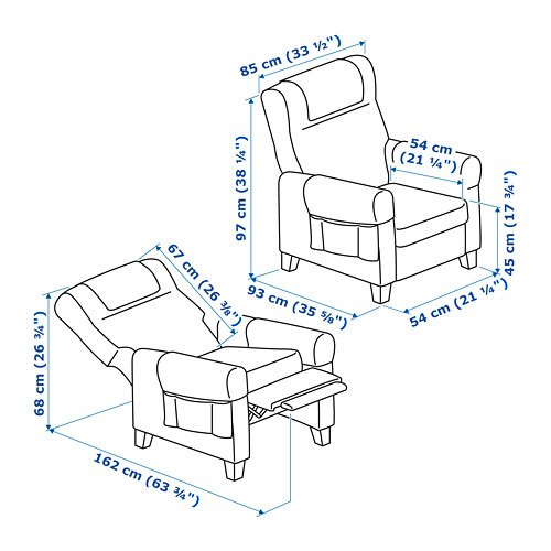 MUREN recliner