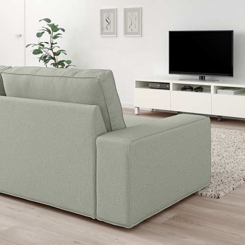 KIVIK 3-seat sofa with chaise longue