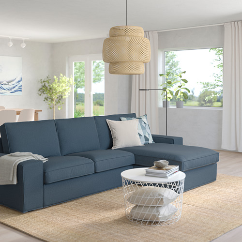 KIVIK 3-seat sofa with chaise longue