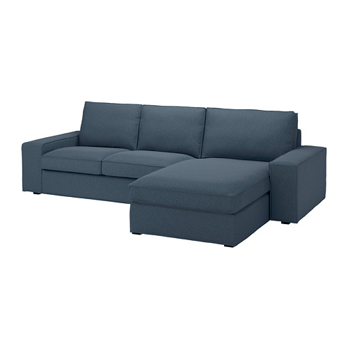 KIVIK 3-seat sofa with chaise longue