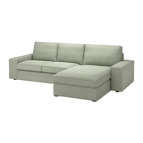 KIVIK 3-seat sofa with chaise longue