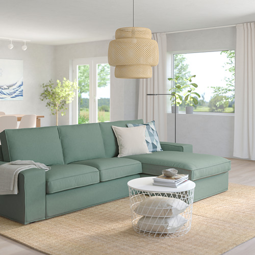 KIVIK 3-seat sofa with chaise longue