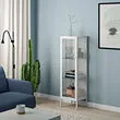 BAGGEBO glass-door cabinet
