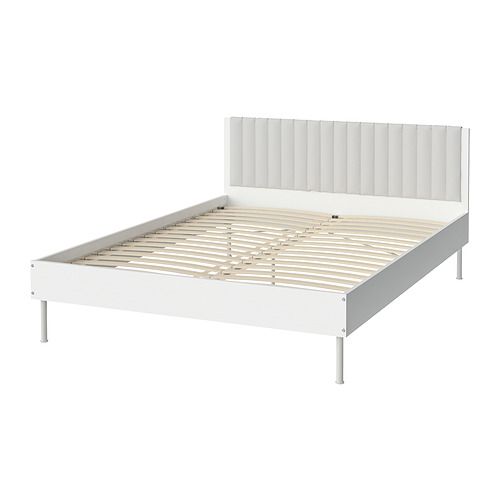 BRUKSVARA - 床框, 白色, 150x200 公分 | IKEA 線上購物 - PE896708_S4