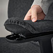 GRÖNFJÄLL office chair with armrests