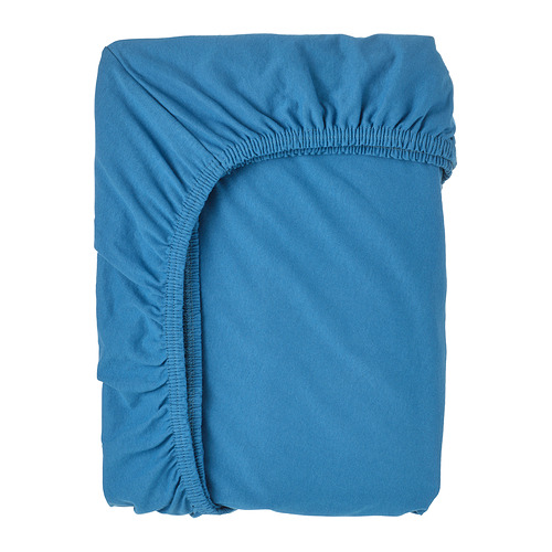BARNDRÖM - fitted sheet for extendable bed, blue, 80x130 cm | IKEA Taiwan Online - E1000600_S4
