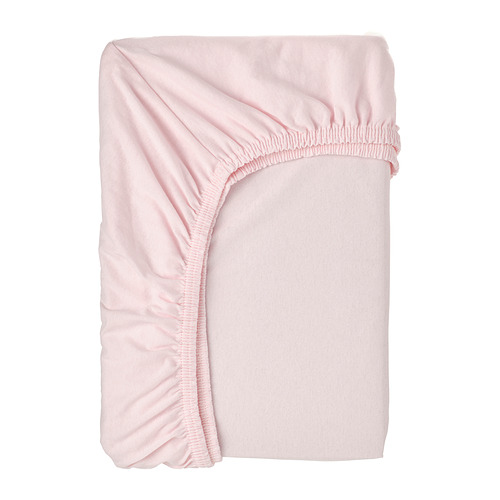 BARNDRÖM - fitted sheet for extendable bed, pink, 80x165 cm | IKEA Taiwan Online - E1000602_S4