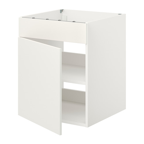 ENHET - 爐具底櫃附門板, 白色, 60x62x75 公分 | IKEA 線上購物 - PE815466_S4