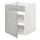 ENHET - 爐具底櫃附門板, 白色/仿混凝土 | IKEA 線上購物 - PE815467_S1