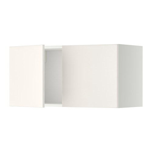 METOD - wall cabinet with 2 doors, white/Veddinge white | IKEA Taiwan Online - PE332466_S4