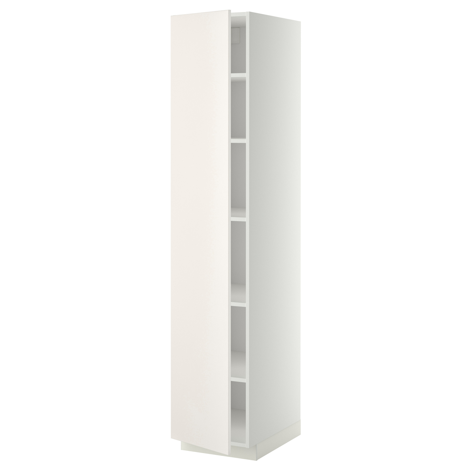METOD - high cabinet with shelves, white | Taiwan Online