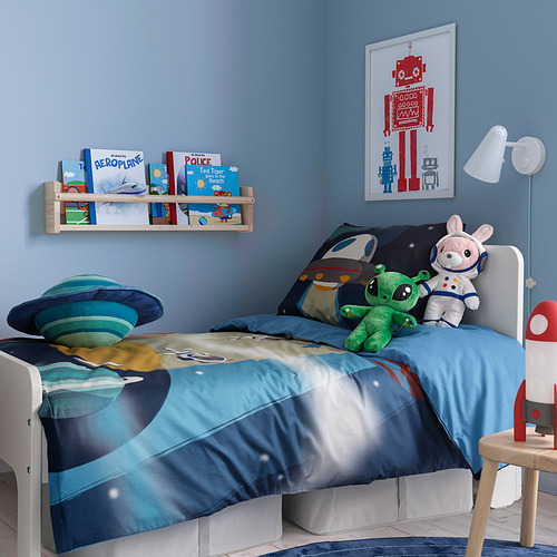 AFTONSPARV soft toy with astronaut suit