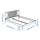 NESTTUN - 雙人床框, 白色, 附LÖNSET床底板條 | IKEA 線上購物 - PE761031_S1