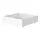 BRUKSVARA - 床底收納盒, 白色, 63x62 公分 | IKEA 線上購物 - PE896916_S1