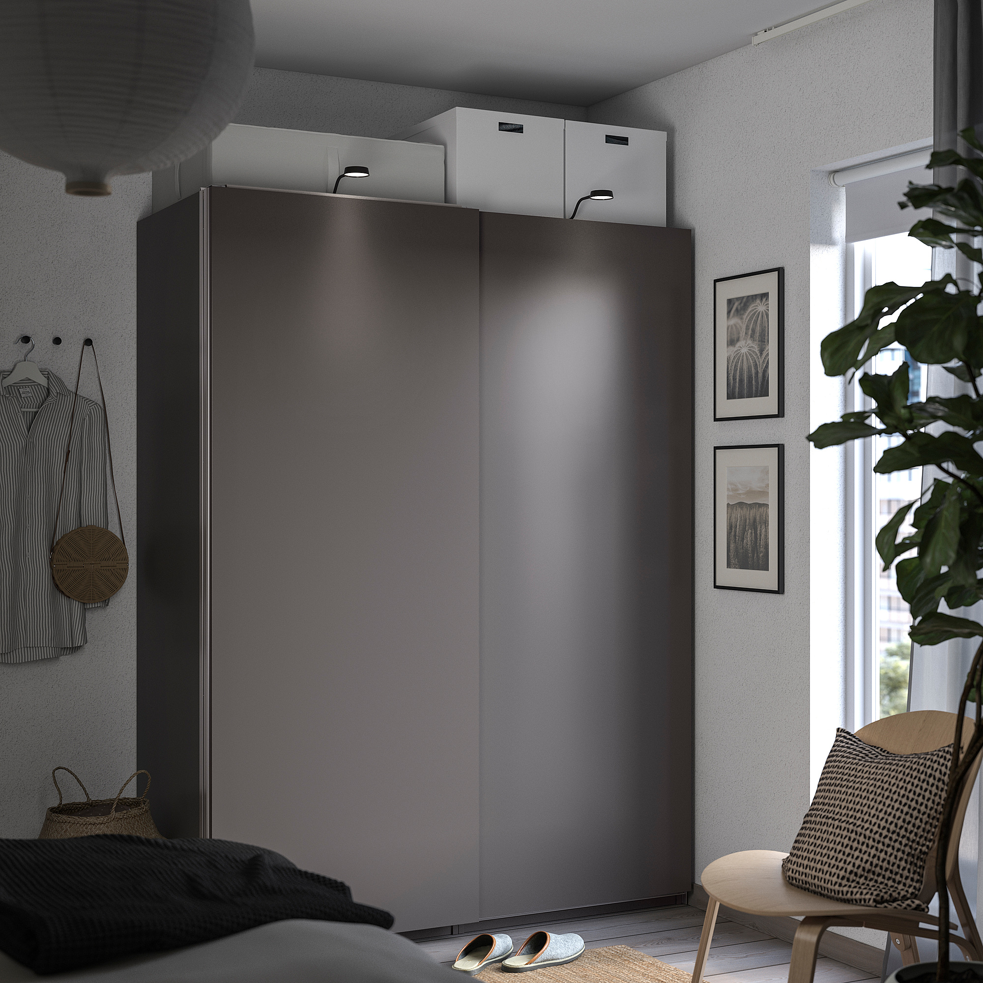 PAX/HASVIK wardrobe