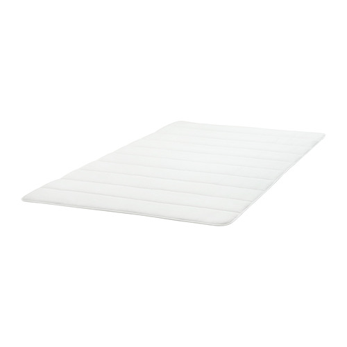 BRUKSVARA - mattress pad, white, 150x200 cm | IKEA Taiwan Online - PE896965_S4