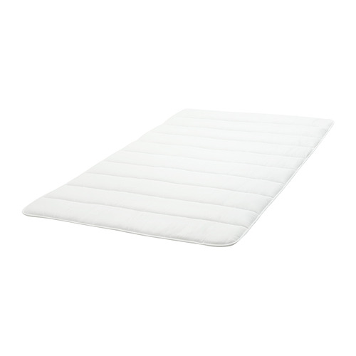 BRUKSVARA - mattress pad, white, 120x200 cm | IKEA Taiwan Online - PE896968_S4