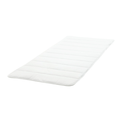 BRUKSVARA - mattress pad, white, 90x200 cm | IKEA Taiwan Online - PE896967_S4