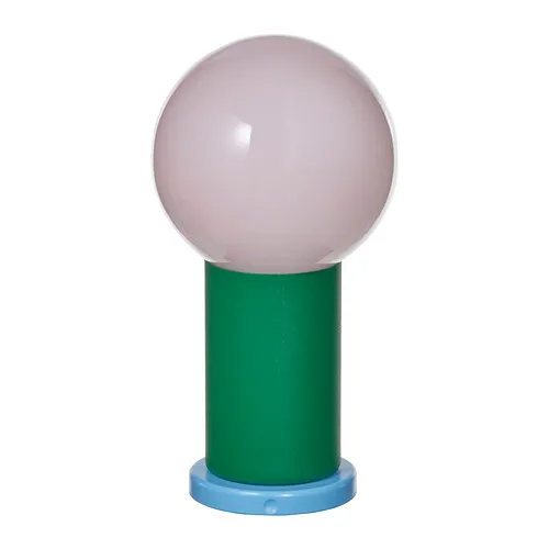IKEA PS 2026 - 無線LED燈，電池式 可調光/綠色 淺粉紅色，22 公分 | IKEA 線上購物 - E1000804_S4