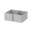 KOMPLEMENT - box, light grey, 15x27x12 cm | IKEA Taiwan Online - PE670664_S2 