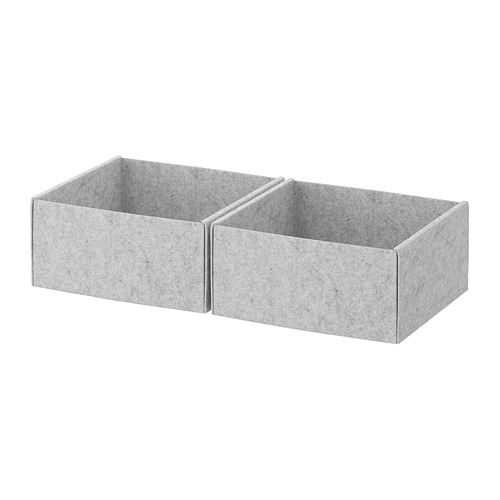 KOMPLEMENT - box, light grey, 25x27x12 cm | IKEA Taiwan Online - PE670679_S4