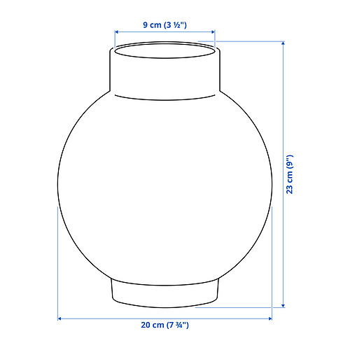 GLANSGRAN vase