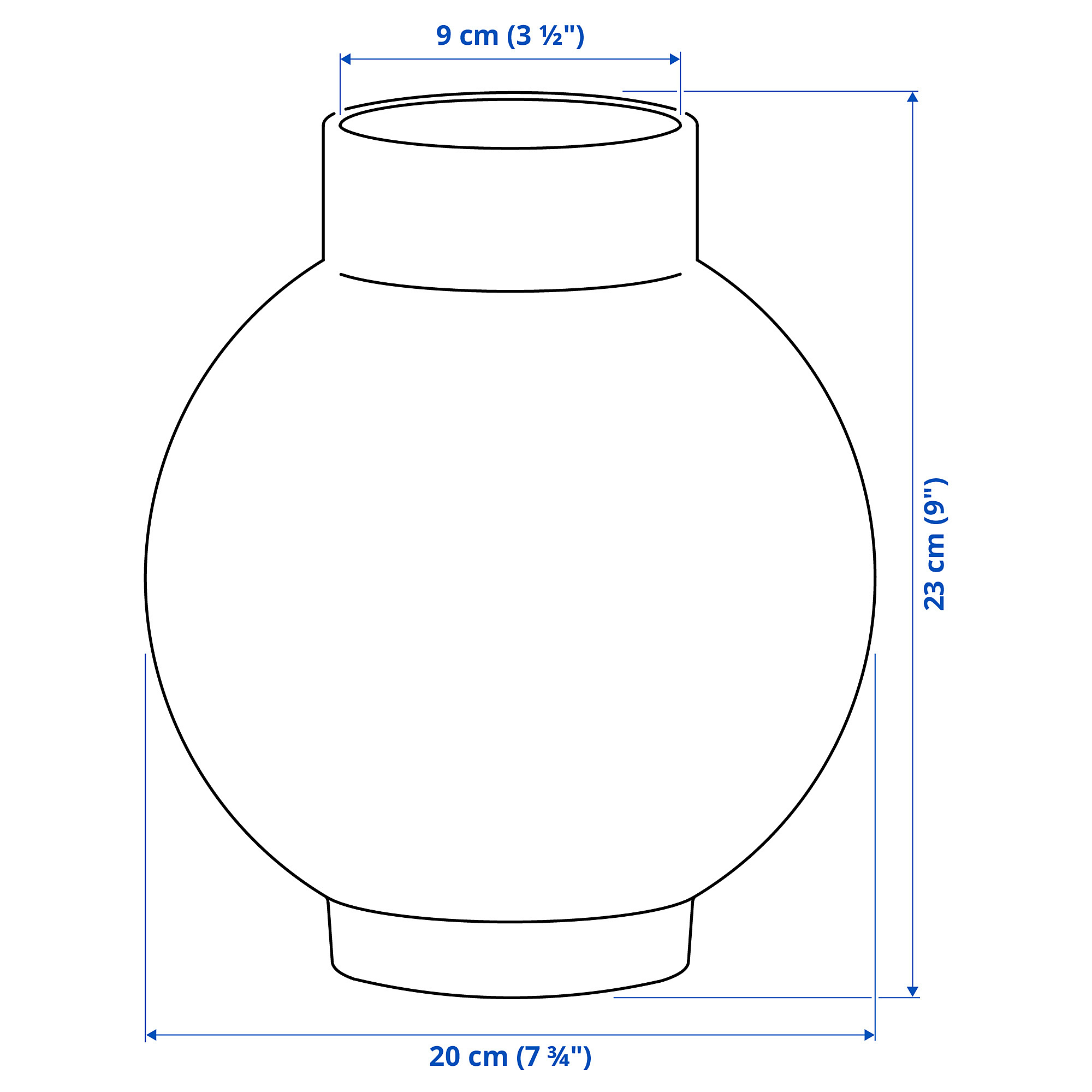GLANSGRAN vase