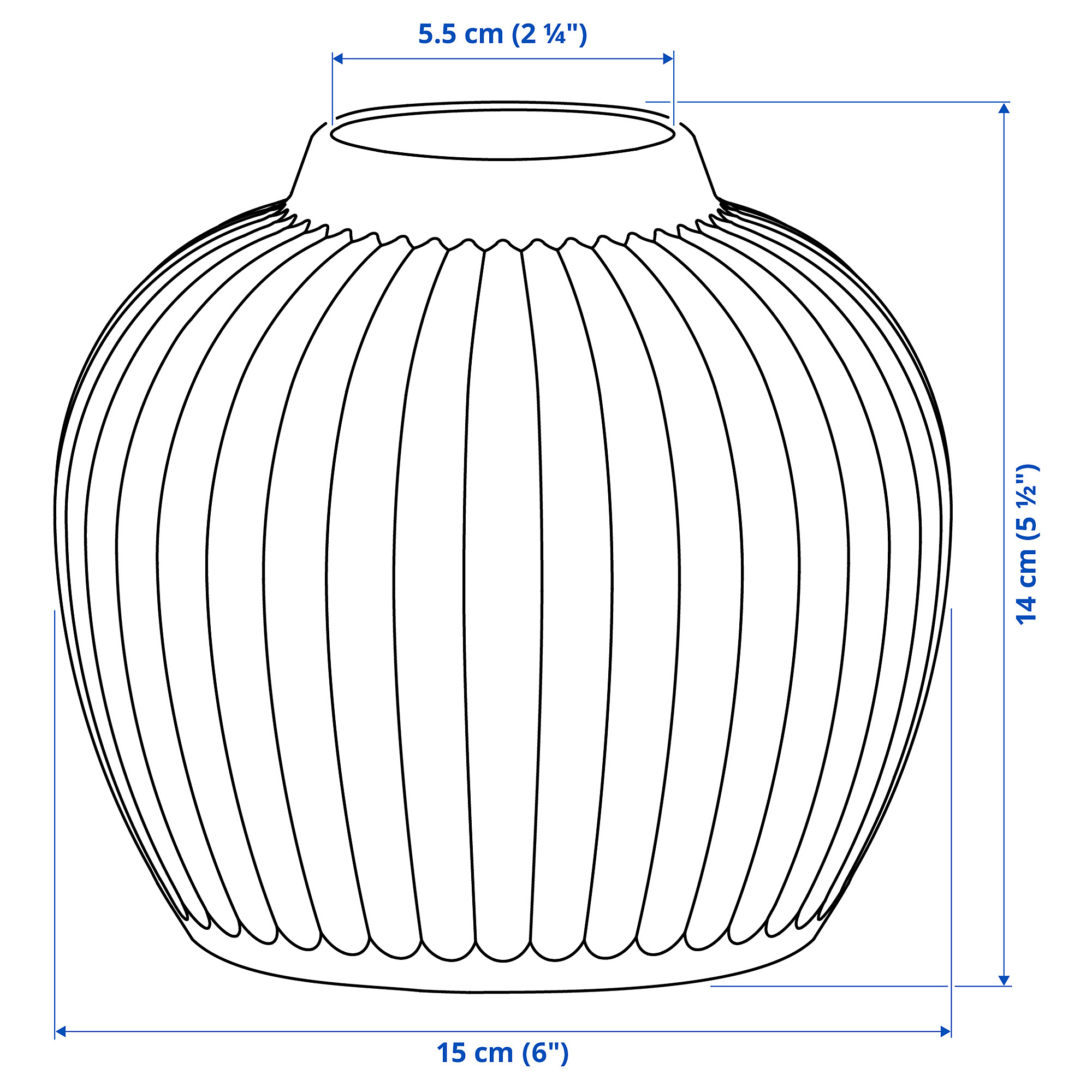 PELARBJÖRK vase