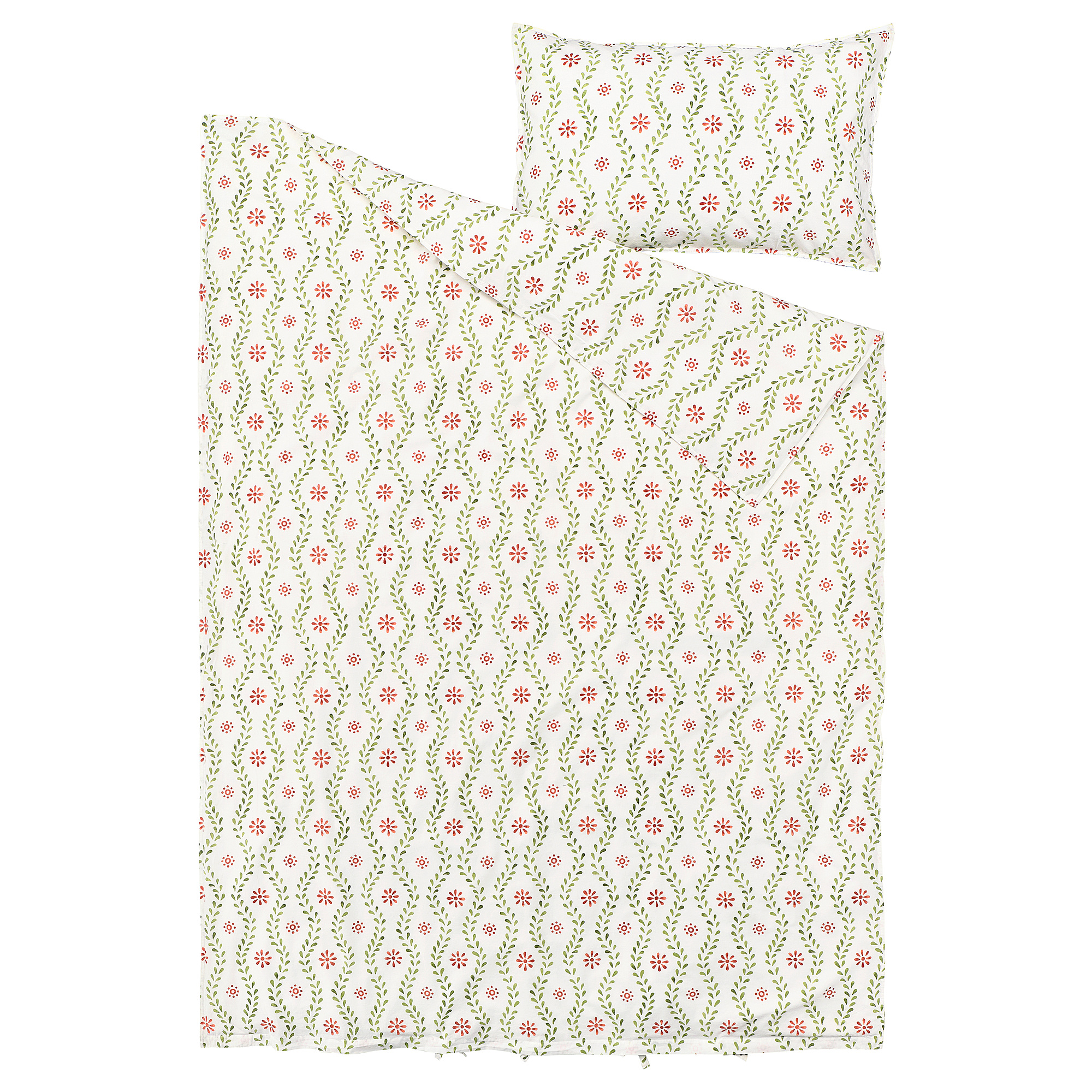 FYRISVIDE duvet cover and pillowcase
