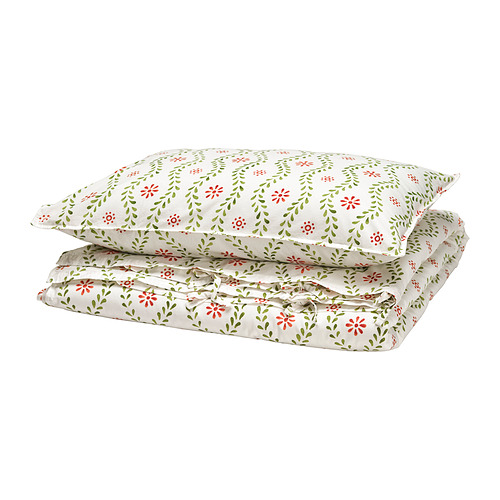 FYRISVIDE duvet cover and pillowcase