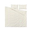 FYRISVIDE duvet cover and 2 pillowcases