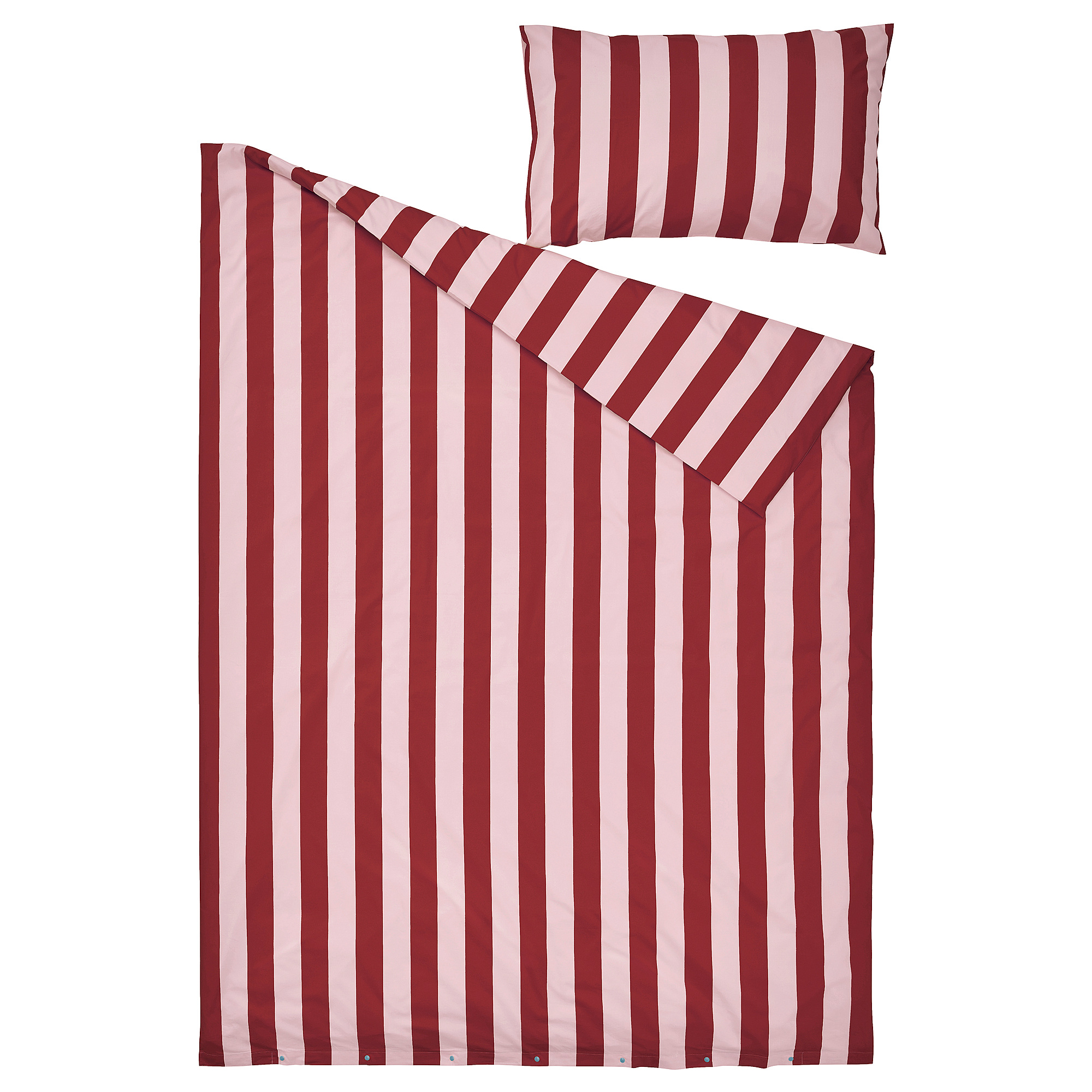 SLÅNHÖSTMAL duvet cover and pillowcase