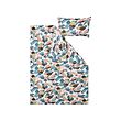 VIDEOXBÄR duvet cover and pillowcase