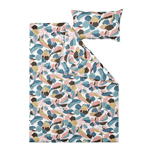 VIDEOXBÄR duvet cover and pillowcase