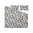 VIDEOXBÄR duvet cover and 2 pillowcases