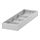 KOMPLEMENT - insert with 4 compartments, light grey, 15x53x5 cm | IKEA Taiwan Online - PE670681_S1