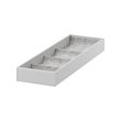 KOMPLEMENT - 4隔層儲物格, 淺灰色, 15x53x5 公分 | IKEA 線上購物 - PE670681_S2 
