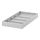 KOMPLEMENT - storage with 4 compartments, light grey | IKEA Taiwan Online - PE670683_S1