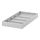 KOMPLEMENT - insert with 4 compartments, light grey, 25x53x5 cm | IKEA Taiwan Online - PE670683_S1