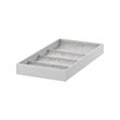 KOMPLEMENT - storage with 4 compartments, light grey | IKEA Taiwan Online - PE670683_S2 