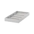 KOMPLEMENT - 4隔層儲物格, 淺灰色, 25x53x5 公分 | IKEA 線上購物 - PE670683_S2 