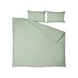 ÄNGSLILJA duvet cover and 2 pillowcases